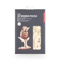 3D puzzle, bagoly