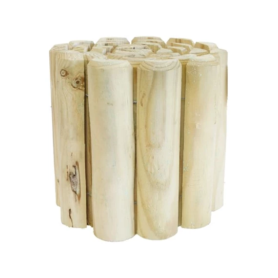 Ágyásszegély rönk jellegű 5x20 cm x 1,5 m