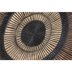 Ágytámla körökkel 180,5x3,5x90,5 cm