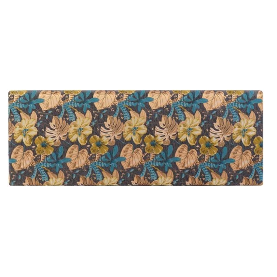 Ágytámla leveles 160x10x60 cm