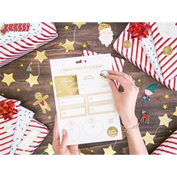 Ajándékkísérő Karácsony mix S/12