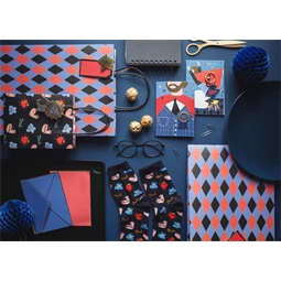 Ajándéktáska #1 apának, vegyes, 8x14x18 cm