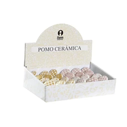 Ajtógomb 4x4x2,5 cm 6 féle