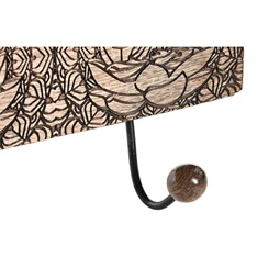 Akasztó falra Buddha mintával 38x6x18 cm