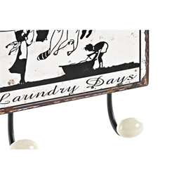 Akasztó falra, fürdőszobai 23x6x12 cm 2 féle