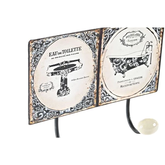 Akasztó falra, fürdőszobai 24x6x12 cm 2 féle