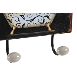 Akasztó falra, fürdőszobai 37x6x14,5 cm 2 féle