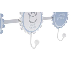 Akasztó falra panda 40x4x16 cm 2 féle