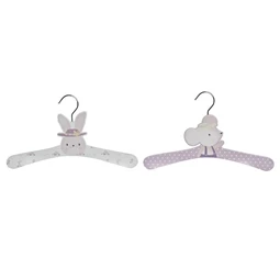 Akasztó nyuszis, egeres 32x1,5x18 cm 2 féle