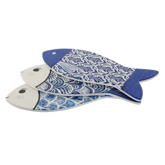 Alátét hal 29x12x1 cm 6 féle