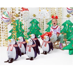 Álló fólia lufi karácsonyfa 78x94 cm mix