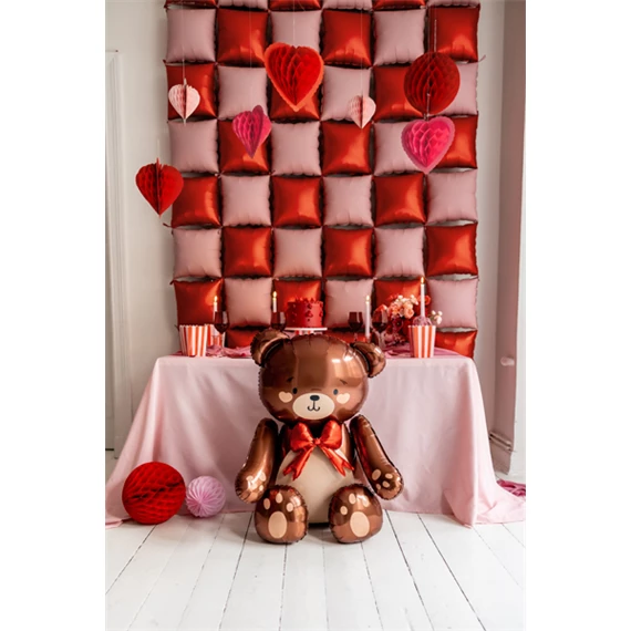 Álló fólia lufi maci 59x88 cm mix