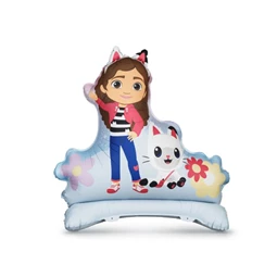 Álló lufi Gabby háza fólia 92x90.5 cm mix