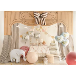 Álló lufi torta fólia 70x100 cm keverék