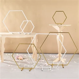 Állvány hatszög alakú 70 cm