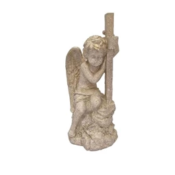 Angyal kereszttel 10x25x12 cm