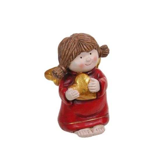 Angyal szívvel álló 12 cm