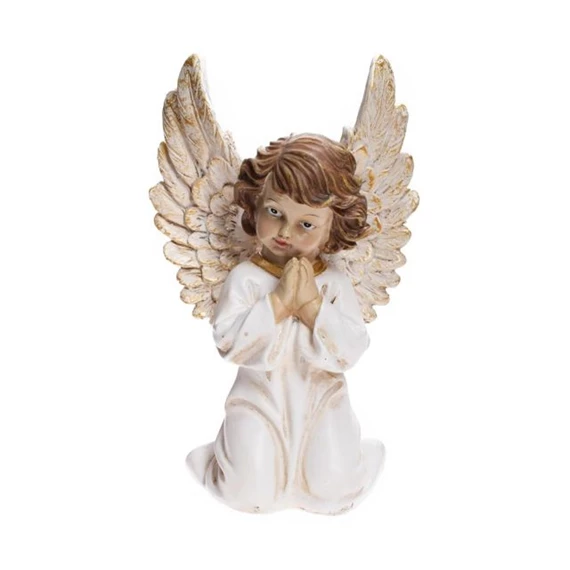 Angyal térdelő, imádkozó 13x11,5x20,5 cm
