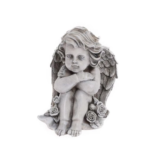 Angyal ülő 17x16x20 cm