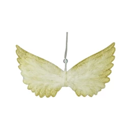 Angyalszárny glitteres, akasztós 23 cm 2 féle