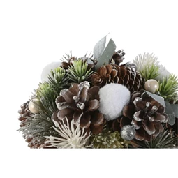 Asztali dísz tobozzal 19x19x19 cm