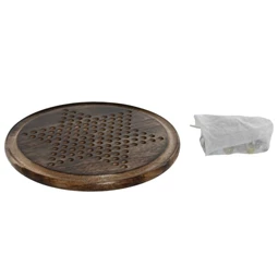 Asztali játék üveggolyós 30x30x2 cm