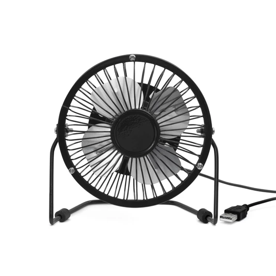 Asztali ventilátor USB csatlakozóval 9,5x15,3x15 cm