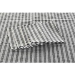 Asztalterítő szett csíkos 150x150x0,5 cm S/5