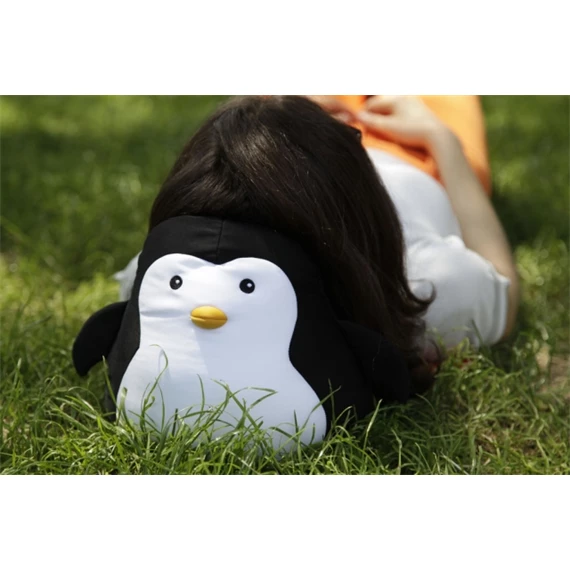 Nyakpárna átalakítható, pingvin formájú 18,4x28x26,3 cm