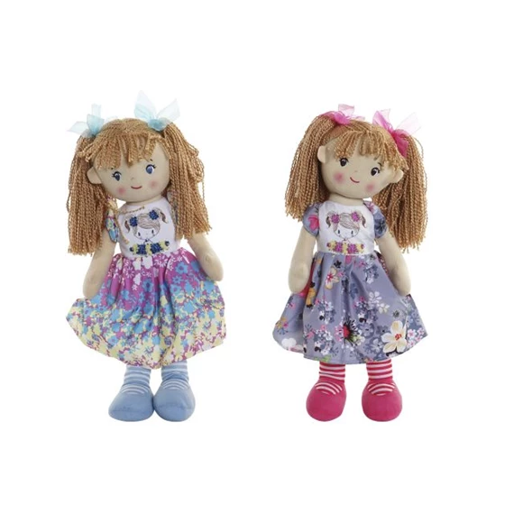 Baba virágos 23x15x50 cm 2 féle