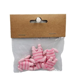 Babaruha öntapadós 2,5x0,6x2,4 cm S/6