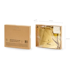 Banner ábécé arany 14 cm S/63