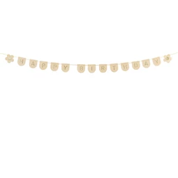 Banner boldog születésnapot rózsaszín 3 m