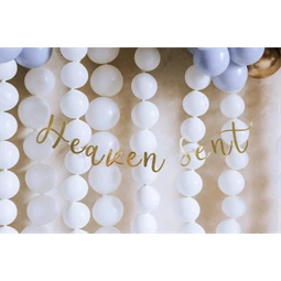 Banner heaven sent 14.5x85 cm arany