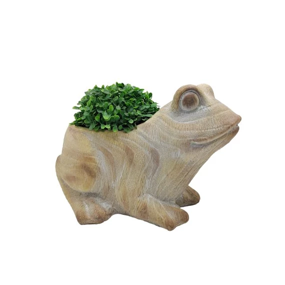 Kaspó ültethető, béka 32x23x23 cm