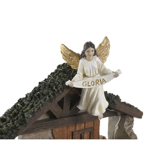 Betlehem LED-es 21,5x8x17,5 cm