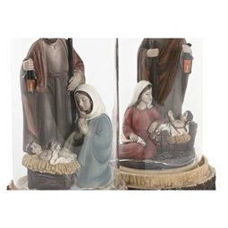 Betlehem LED-es 10x10x21 cm 2 féle