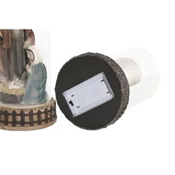 Betlehem LED-es 10x10x21 cm 2 féle