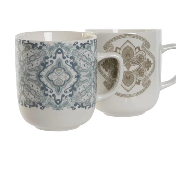 Bögre Mandala mintás 380 ml 12x8,5x10 cm 2 féle