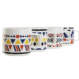 Bögre 13x9,2x8,5 cm 420 ml 4 féle