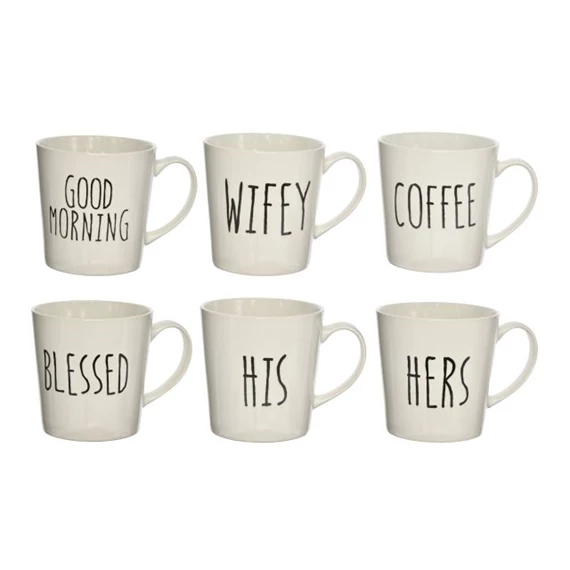 Bögre felirattal 5 dl 4 féle