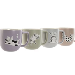 Bögre 13x9,4x9,4 cm 4 féle