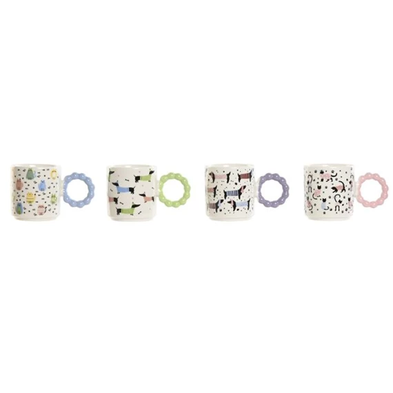 Bögre 15x8,5x9,5 cm 4 féle