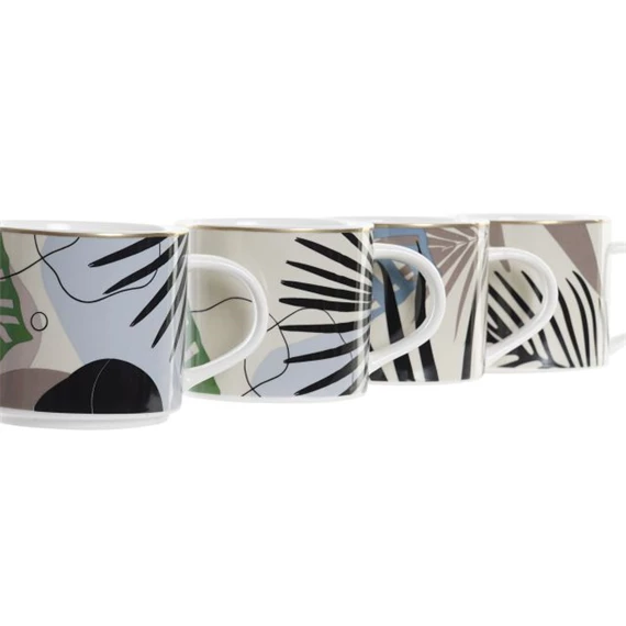 Bögre 14x9,5x9 cm 350 ml 4 féle