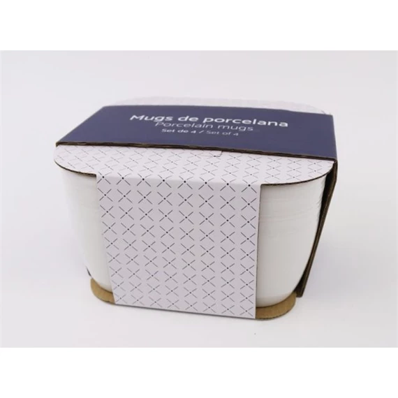 Bögre szett 12x10x9 cm 330 ml S/4