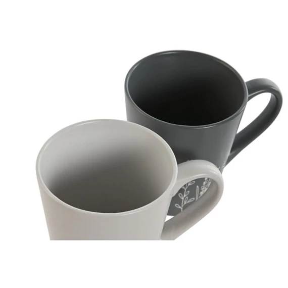 Bögre virág mintás 360 ml 12,5x9x10,6 cm 3 féle