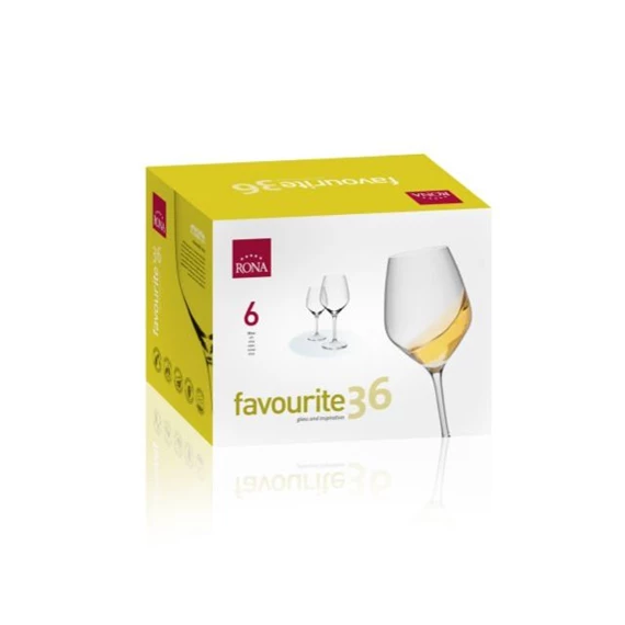 Boros pohár FAVOURITE 360 ml 8,3x20,1 cm S/6