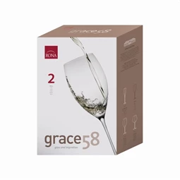 Boros pohár GRACE 580 ml 8,9x26,5 cm S/2