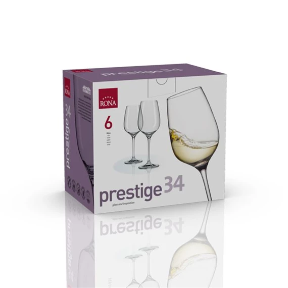 Boros pohár PRESTIGE 340 ml 7,7x21,5 cm S/6