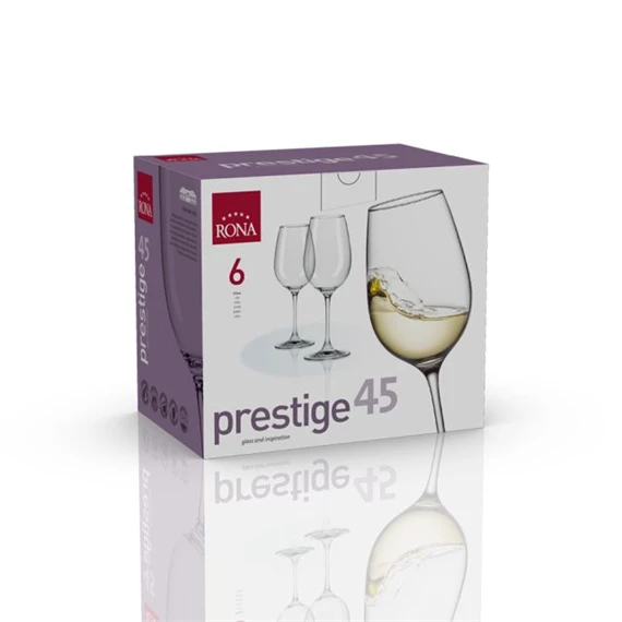 Boros pohár PRESTIGE 450 ml 8,3x22,5 cm S/6